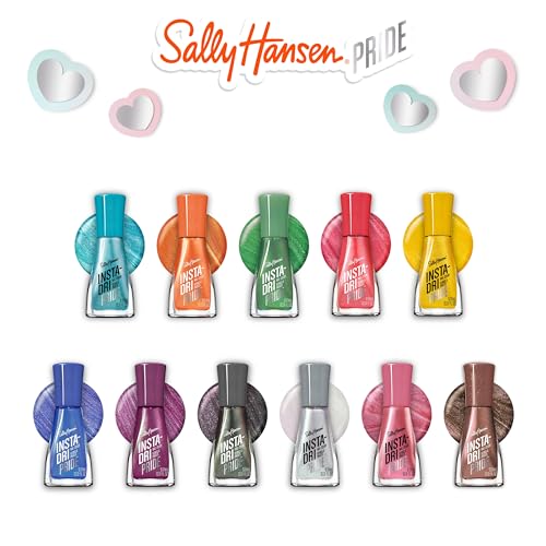 Sally Hansen Insta Dri x GLAAD Pride Nail Polish Collection 754 We Stay Platonic 0.31 fl oz (Pack of 1)