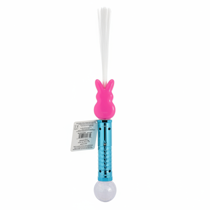 Official Peeps Pink Bunny Flashlight Light Up Fiber Optic Wand Easter Gift Toy