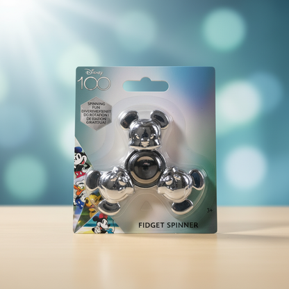 Disney Fidget Spinner 3 Pack Assorted Designs Sensory Toy New