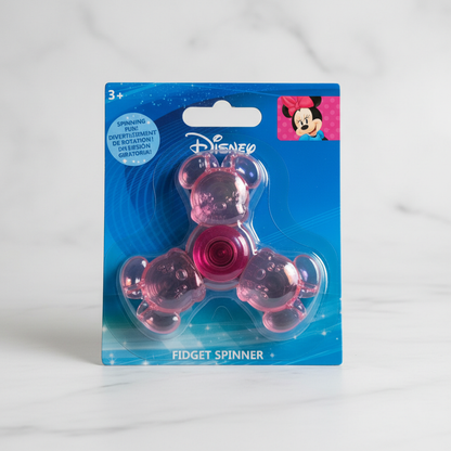 Disney Fidget Spinner 3 Pack Assorted Designs Sensory Toy New