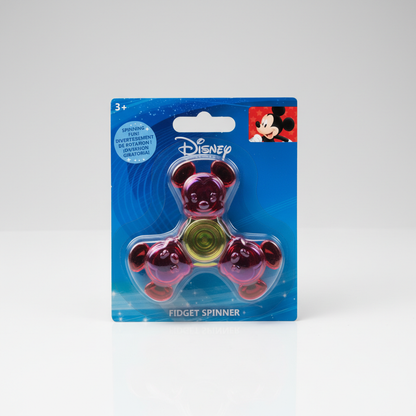Disney Fidget Spinner 3 Pack Assorted Designs Sensory Toy New