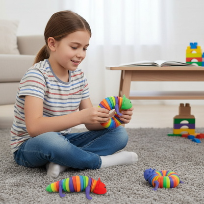 JA-RU Ugly Cute Axolotl Fidget Toy Sensory Stress Relief Squishy Assorted 1 Ct