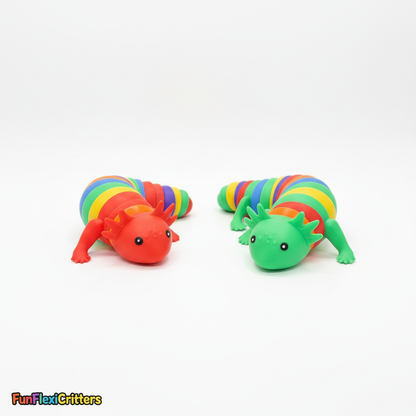 JA-RU Ugly Cute Axolotl Fidget Toy Sensory Stress Relief Squishy Assorted 1 Ct