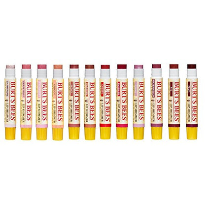 Burt's Bees 100% Natural Moisturizing Lip Shimmer, Guava, 1 Tube