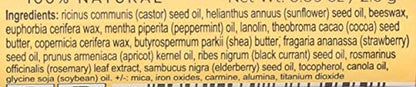 Burt's Bees 100% Natural Moisturizing Lip Shimmer, Guava, 1 Tube
