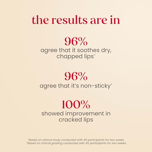 Burt's Bees Rescue Lip Relief, Honey Vanilla, Hydrating Lip Balm for Dry Cracked Lips, with Responsbily Sourced Beeswax and Shea Butter, 100% Natural Origin, 1 Squeezy Tube, 0.35oz