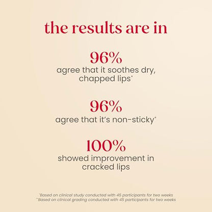 Burt's Bees Rescue Lip Relief, Honey Vanilla, Hydrating Lip Balm for Dry Cracked Lips, with Responsbily Sourced Beeswax and Shea Butter, 100% Natural Origin, 1 Squeezy Tube, 0.35oz