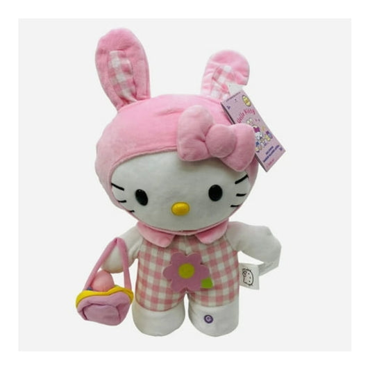 NEW Hello Kitty Easter Bunny Animated Musical Dancing Side Stepper