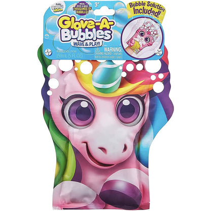 ZURU Glove-A-Bubbles Wave & Play 3 Pack - Kids Outdoor Party Toy Bubble Solution