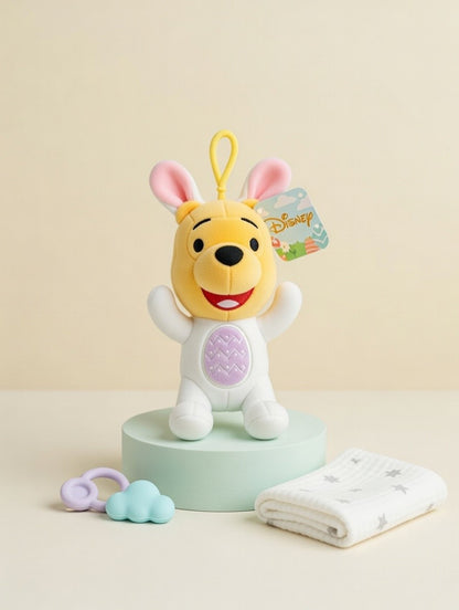 Disney Winnie the Pooh 7" Bunny Outfit Clip On Plush Easter Backpack Charm Toy