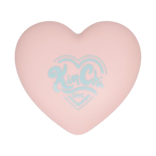 KimChiChic Beauty Spinning Hearts Love Eyeshadow & Pigment Palette - 12 Shades for Soft Glam to Bold Looks, Long Lasting, Blendable, Cruelty Free, Lifetime Partner 0.3oz