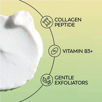 Olay Collagen Peptide Duo Pack, Balancing Cream Face Wash, Fragrance-Free, 5.0 fl oz, Moisturizing Cream Moisturizer, Fragrance-Free, 1.7 oz