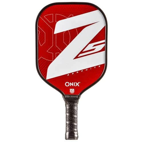 Onix Z5 Graphite Carbon Fiber Pickleball Paddle with Cushion Comfort Grip