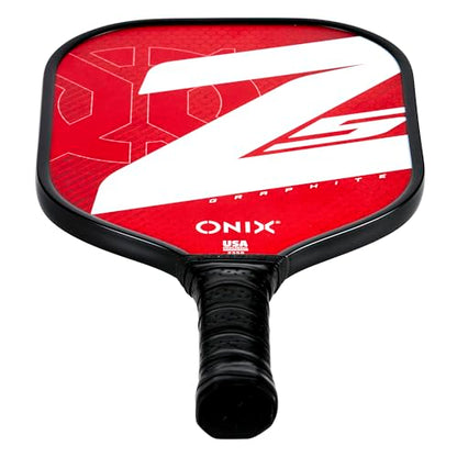 Onix Z5 Graphite Carbon Fiber Pickleball Paddle with Cushion Comfort Grip