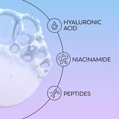 Olay Hyaluronic Duo Pack, Refreshing Gel Face Wash, Fragrance-Free 5 fl oz, Hyaluronic Ultralight Gel Face Moisturizer, Fragrance-Free 1.7 oz