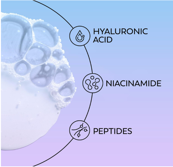 Olay Regenerist Hyaluronic Peptide 24 Face Gel Moisturizer & Gel Cleanser Set