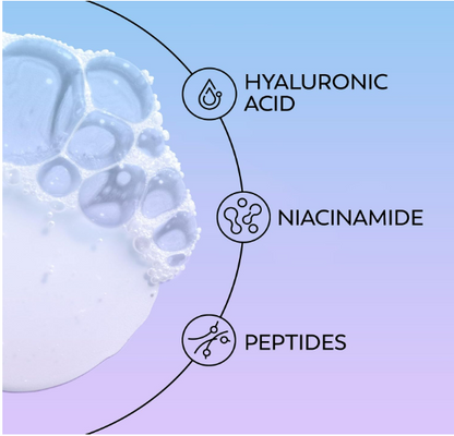 Olay Regenerist Hyaluronic Peptide 24 Face Gel Moisturizer & Gel Cleanser Set