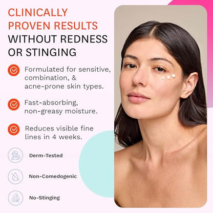 Fig.1 Pro Retinol Eye Cream | Anti Aging For Wrinkles And Fine Lines | Hydrating Under Eye Cream For Dark Circles And Puffiness | Moisturizer For Women & Men | 15ml / 0.5 fl oz