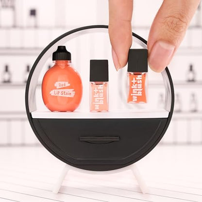 MGA's Miniverse - Make It Mini Makeup Series 1 Mini Collectibles, Blind, Really Works, Real Cosmetic Products, Lip Stain, Nail Polish, Eyeshadow, Non Toxic, Collectors, 8+