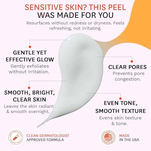 Fig.1 Glycolic Glow Treatment – 4% Glycolic Acid Face Exfoliant, Exfoliating & Glowing Emulsion, Chemical Peel for Radiant Skin, Hydrating PHA & Squalane, Vegan, 30 ml