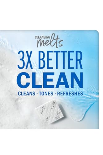Olay Hyaluronic Water-Activated Cleansing Melts Facial Cleanser Pads 32 Count