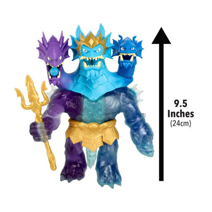 Heroes of Goo Jit Zu Deep Goo Sea King Hydra Figure with Triple Attack 3 in 1 Goo Power. Plus Light and Sound Battle Action!