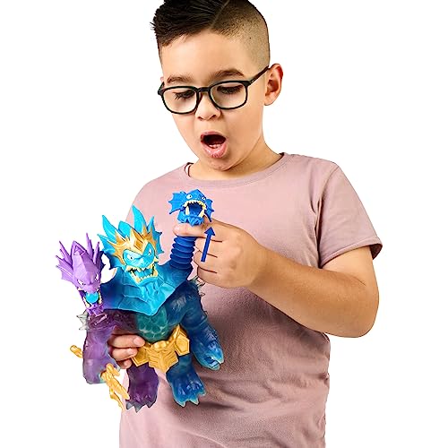 Heroes of Goo Jit Zu Deep Goo Sea King Hydra Figure with Triple Attack 3 in 1 Goo Power. Plus Light and Sound Battle Action!