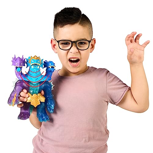 Heroes of Goo Jit Zu Deep Goo Sea King Hydra Figure with Triple Attack 3 in 1 Goo Power. Plus Light and Sound Battle Action!