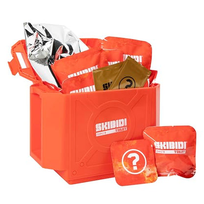 Skibidi Toilet Giant Mystery Loot Box, with 20 Mystery Surprises, YouTube Animation Sensation, Exclusive Mystery Figures, Officially Licensed Skibidi Toilet Merch