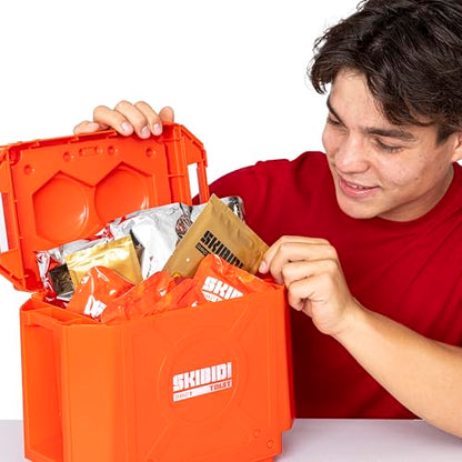 Skibidi Toilet Giant Mystery Loot Box, with 20 Mystery Surprises, YouTube Animation Sensation, Exclusive Mystery Figures, Officially Licensed Skibidi Toilet Merch