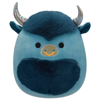 Squishmallows 14" Bison Animal Ultra Soft Stuffed Plush Toy