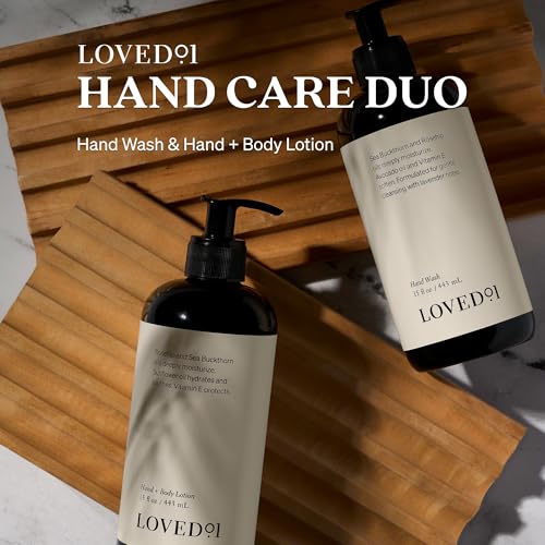 Loved01 Hand & Body Lotion, John Legend Skincare, Fragrance-Free, Daily Lightweight Cream, Oprah's Favorite Things, Formulated with Shea Butter & Vitamin E, 15 oz
