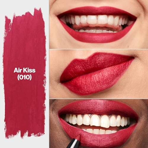 REVLON ColorStay Matte Lite Crayon Lipstick with Built-in Sharpener, Smudge-proof, Water-Resistant Non-Drying Lipcolor, 010 Air Kiss, 0.049 oz