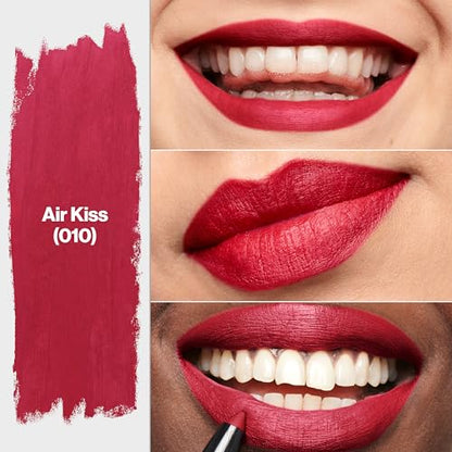 REVLON ColorStay Matte Lite Crayon Lipstick with Built-in Sharpener, Smudge-proof, Water-Resistant Non-Drying Lipcolor, 010 Air Kiss, 0.049 oz