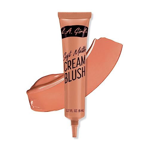 L.A. Girl Soft Matte Cream Blush, Cutie GBL440