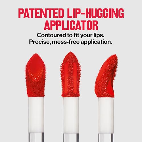 Revlon ColorStay Limitless Matte Liquid Lipstick, Vegan Formula, No-Budge, Longwear Lip Color, Long Lasting, Lightweight/Comfortable, Waterproof, 009 Hot Take, 0.17 fl oz
