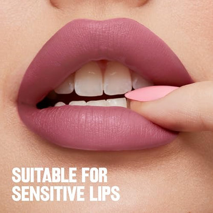 Revlon ColorStay Limitless Matte Liquid Lipstick, Vegan Formula, No-Budge, Longwear Lip Color, Long Lasting, Lightweight/Comfortable, Waterproof, 009 Hot Take, 0.17 fl oz