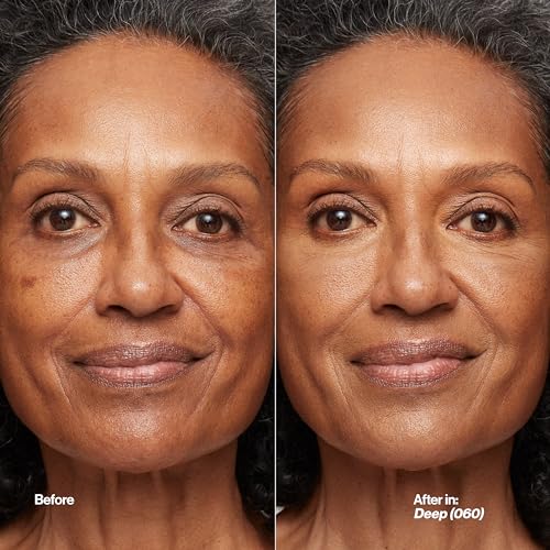Revlon ColorStay Flex Wear, Full Cover Non-Creasing Concealer, Infused with Hyaluronic Acid & Vitamin E, Flexible Longwear, 060 Deep, 0.34 Fl Oz