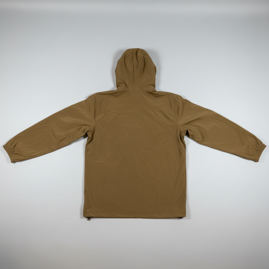 Under Armour Men's Full Zip Hooded Windbreaker Jacket Brown Size Medium M NWOT