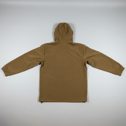 Under Armour Men's Full Zip Hooded Windbreaker Jacket Brown Size Medium M NWOT