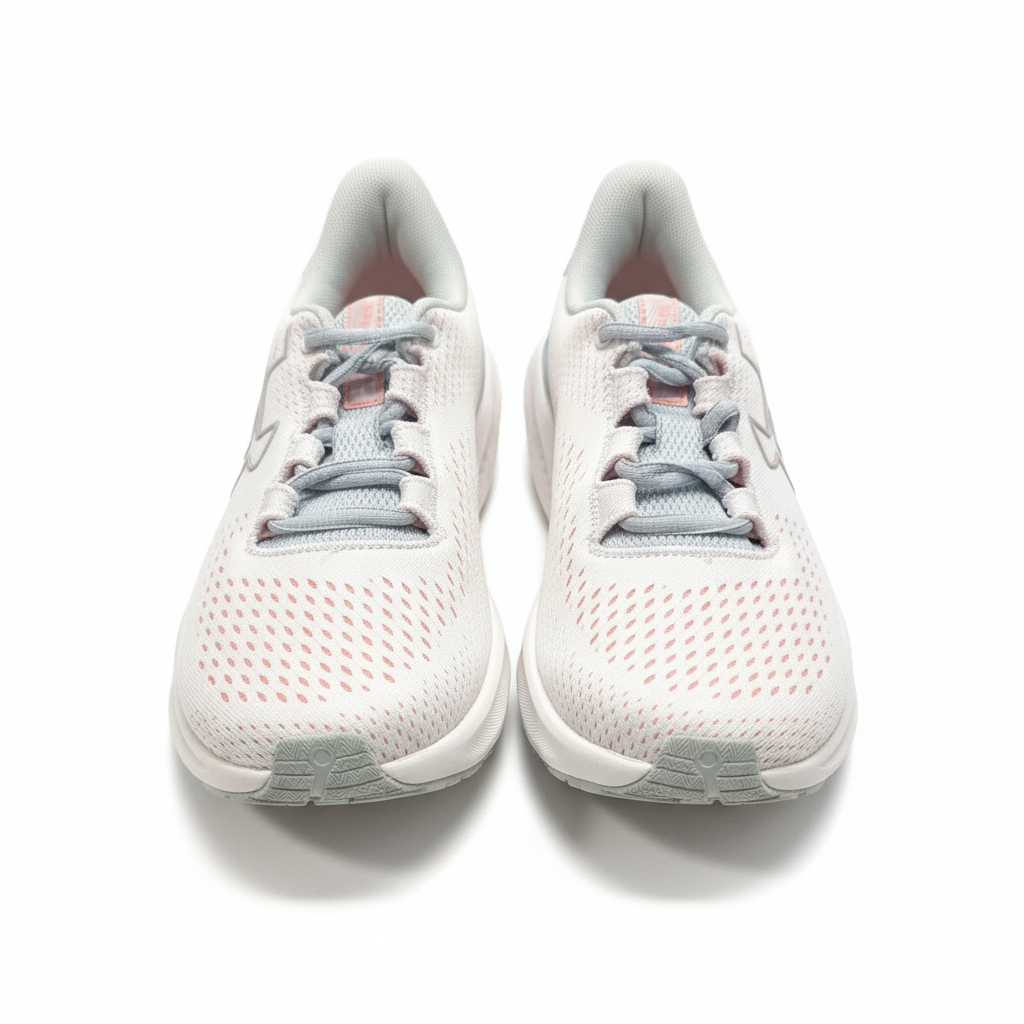 Under Armour Women's Charged Pursuit 3 Big Logo, (101) White/Halo Gray/Pink Fizz, 6.5, US