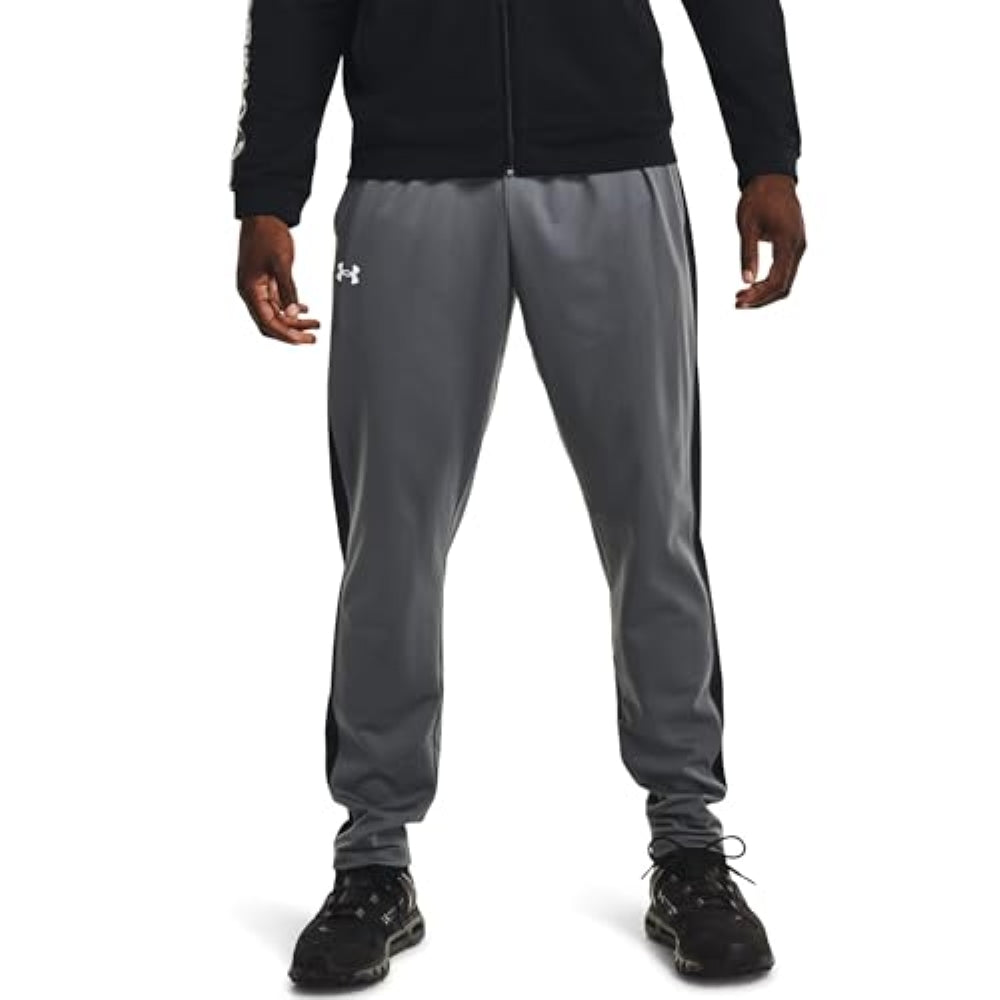 Under Armour Men's Brawler Pants, Pitch Gray (012)/White, Large Tall NWOT