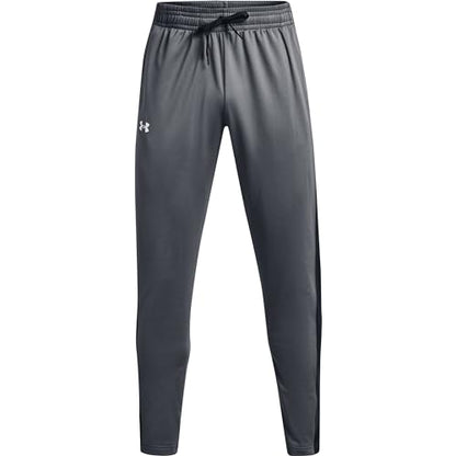 Under Armour Men's Brawler Pants, Pitch Gray (012)/White, Large Tall NWOT