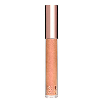 Doll Face, Matte-nificent Metallic Liquid Lip Color Luna Gold, 0.12 Ounce
