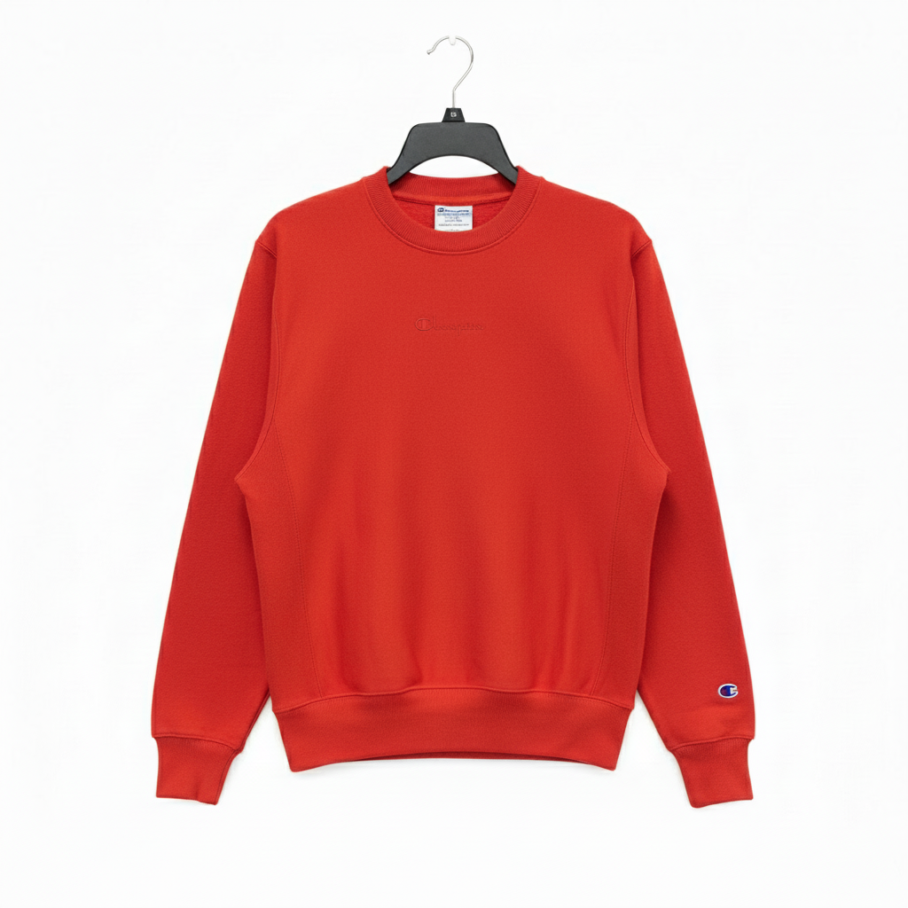 Champion Reverse Weave Red Sweatshirt Men's Small S Heavyweight Crewneck NWOT