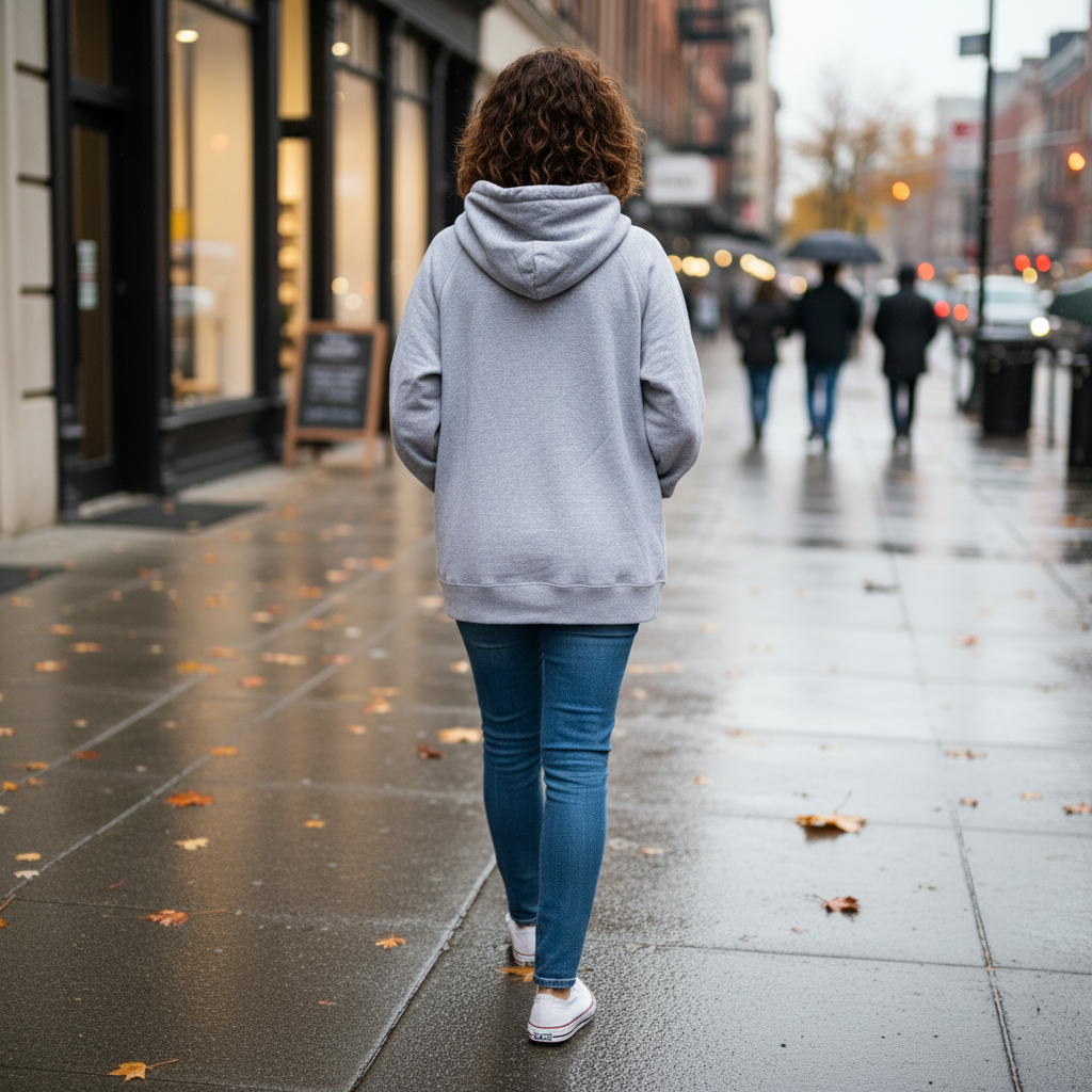 Champion Women's Plus Size 4X Powerblend Hoodie Gray Fleece Pullover Sweatshirt NWOT