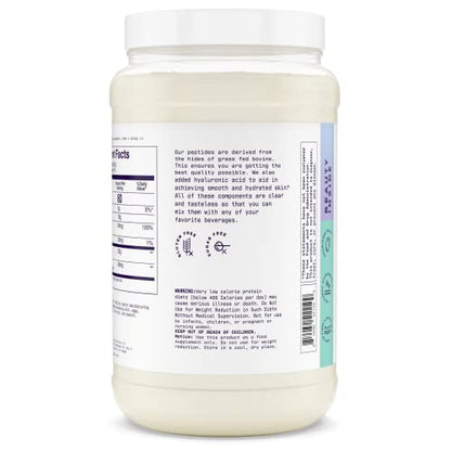 Alani Nu Collagen Peptides Powder UNFLAVORED | 18g Protein | Supports Bone, Skin and Nail Health | Collagen for Women | 80mg of Hyaluronic Acid | Gluten Free | Sugar Free | 14 Servings