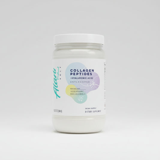 Alani Nu Collagen Peptides Powder UNFLAVORED | 18g Protein | Supports Bone, Skin and Nail Health | Collagen for Women | 80mg of Hyaluronic Acid | Gluten Free | Sugar Free | 14 Servings