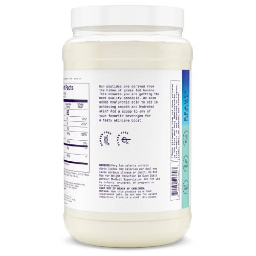 Alani Nu Collagen Peptides Powder BREEZEBERRY | 18g Protein | Supports Bone, Skin and Nail Health | Collagen for Women | 80mg of Hyaluronic Acid | Gluten Free | Sugar Free | 14 Servings | 3 Pack