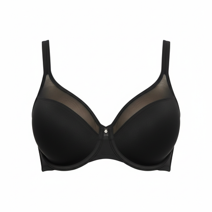 Women's Bali 3439 One Smooth U Ultra Lite Neckline Bra (Black 36DD) NWOT